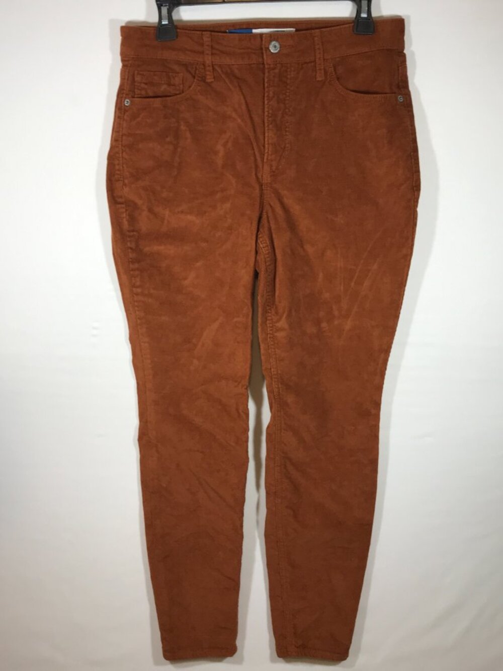 Old Navy High-Rise Rockstar Super Skinny Women's 8 Brown Corduroy Pants
